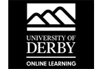 University of Derby Online Learning, University of Derby logo